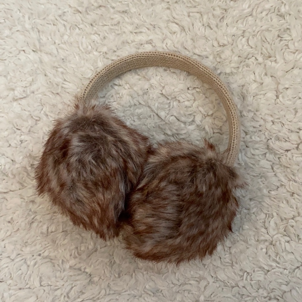 cute fluffy earphones